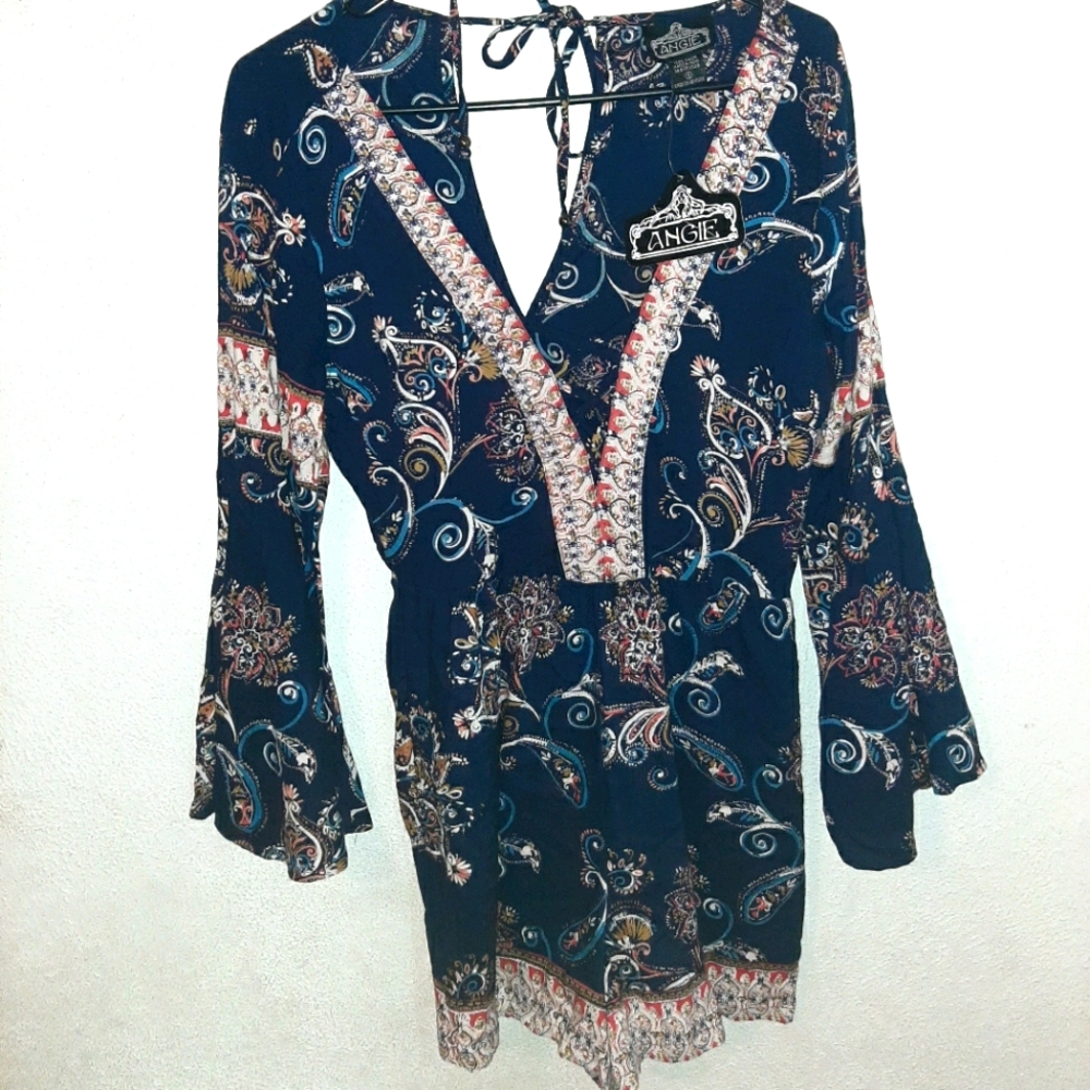 NWT Angie shorts romper!